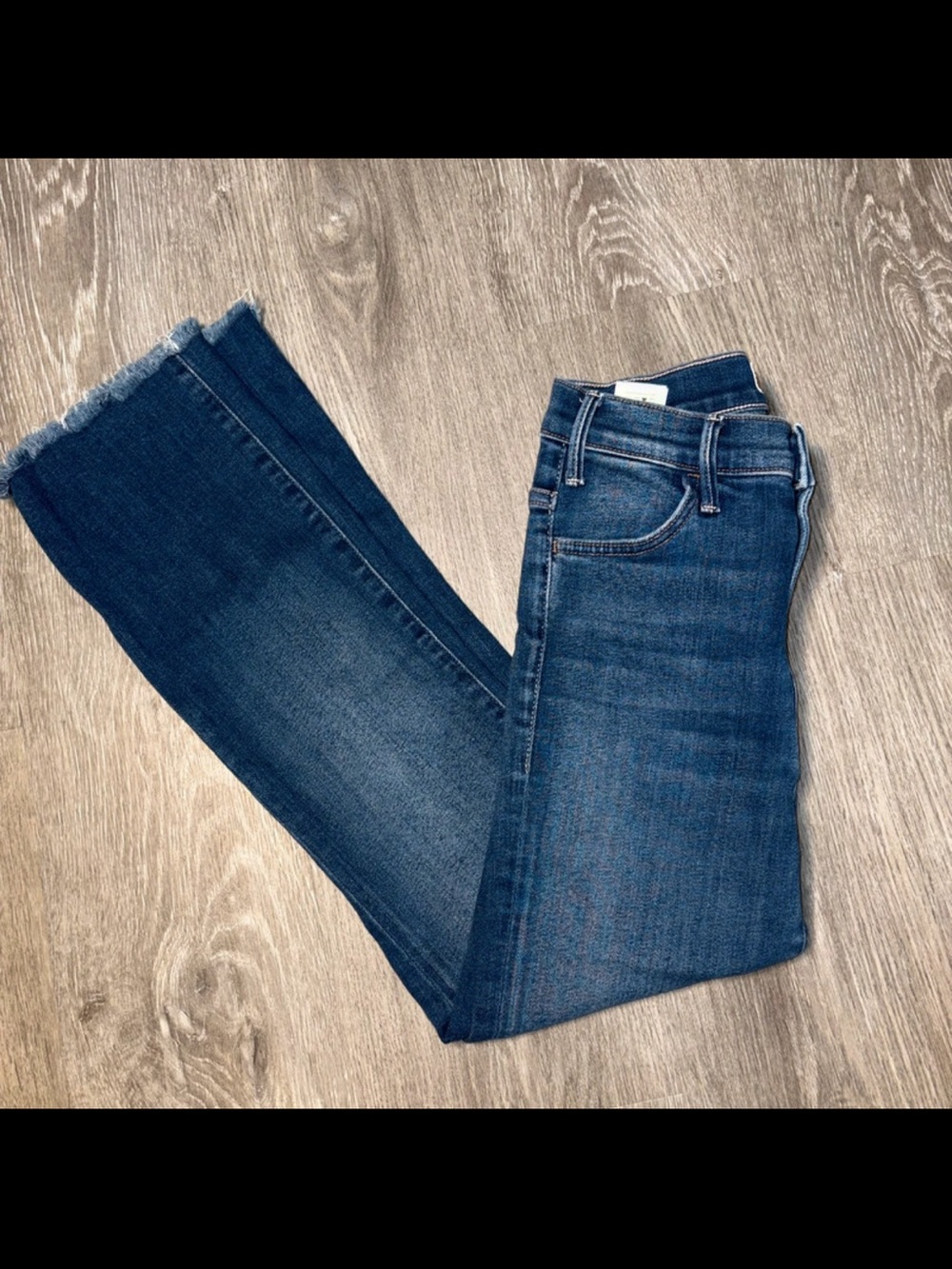 Mother Jeans, ankle cropped